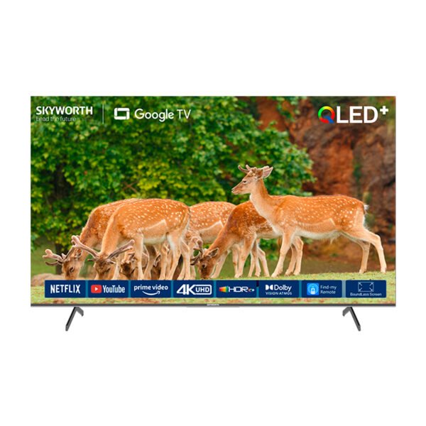 TV 55" QLED SKYWORTH 4K UHD GOOGLE TV 60HZ