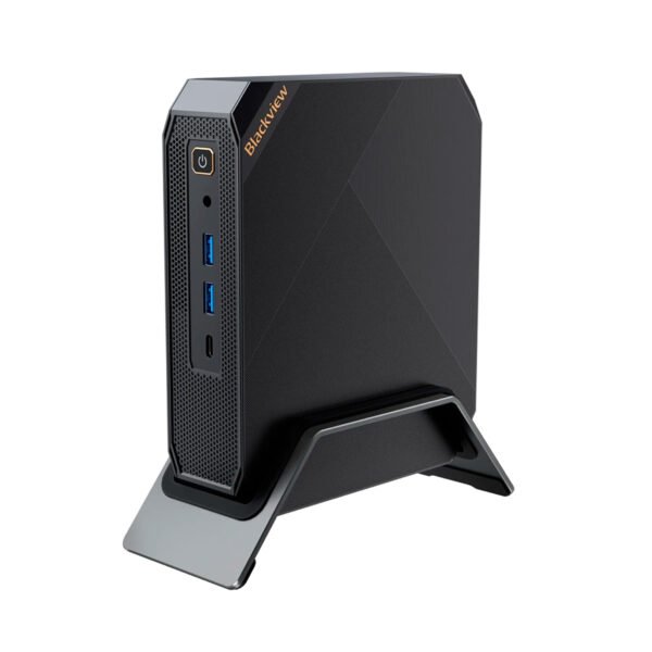 MINI COMPUTADOR DESKTOP BLACKVIEW MP200 ALDER LAKE I5-12450H 16GB+512GB M.2 WI-FI PRETO W11PRO