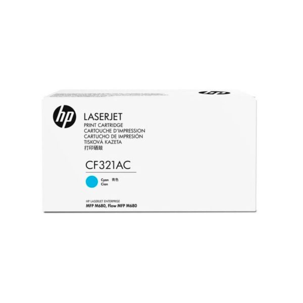 TONER HP CF321AC CONTRACT CYAN M680