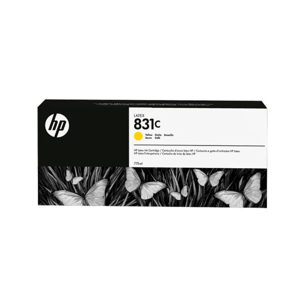 TINTEIRO HP 831C CZ697A AMERELO 775ML LÁTEX