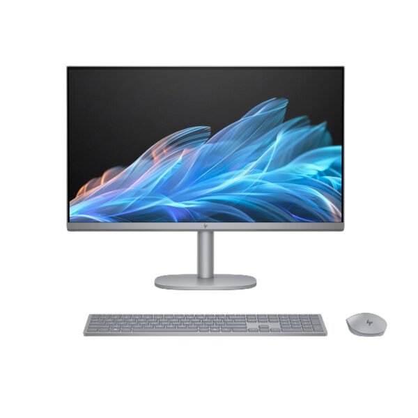 COMPUTADOR DESKTOP HP AIO 27" FHD U7-155H OMNI X 32G 1TB SSD W11H PRATA