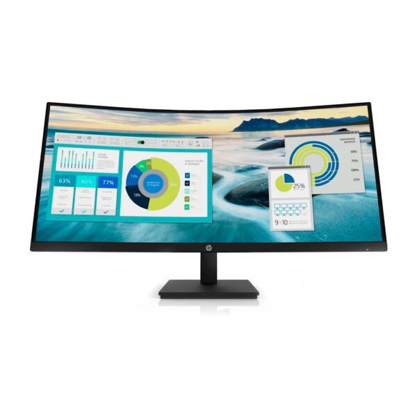 MONITOR 34" HP P34HC G4 CURVO WQHD 1XHDMI 1XUSB-C 1XDPORT™ 4XUSB-A